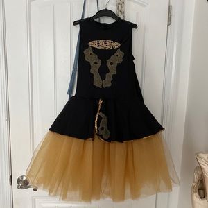 Revolution Dance Wear Gold Ballet Costume